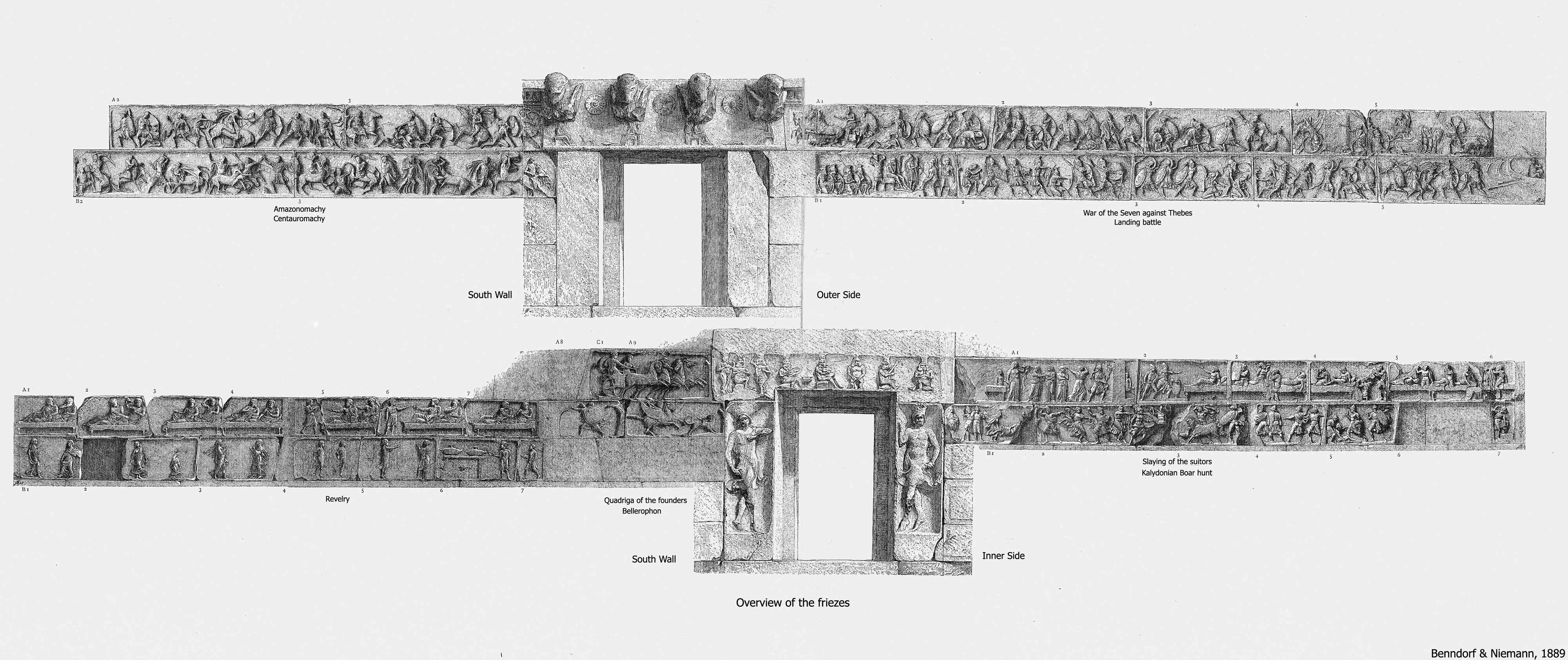 Trysa Heroon Friezes